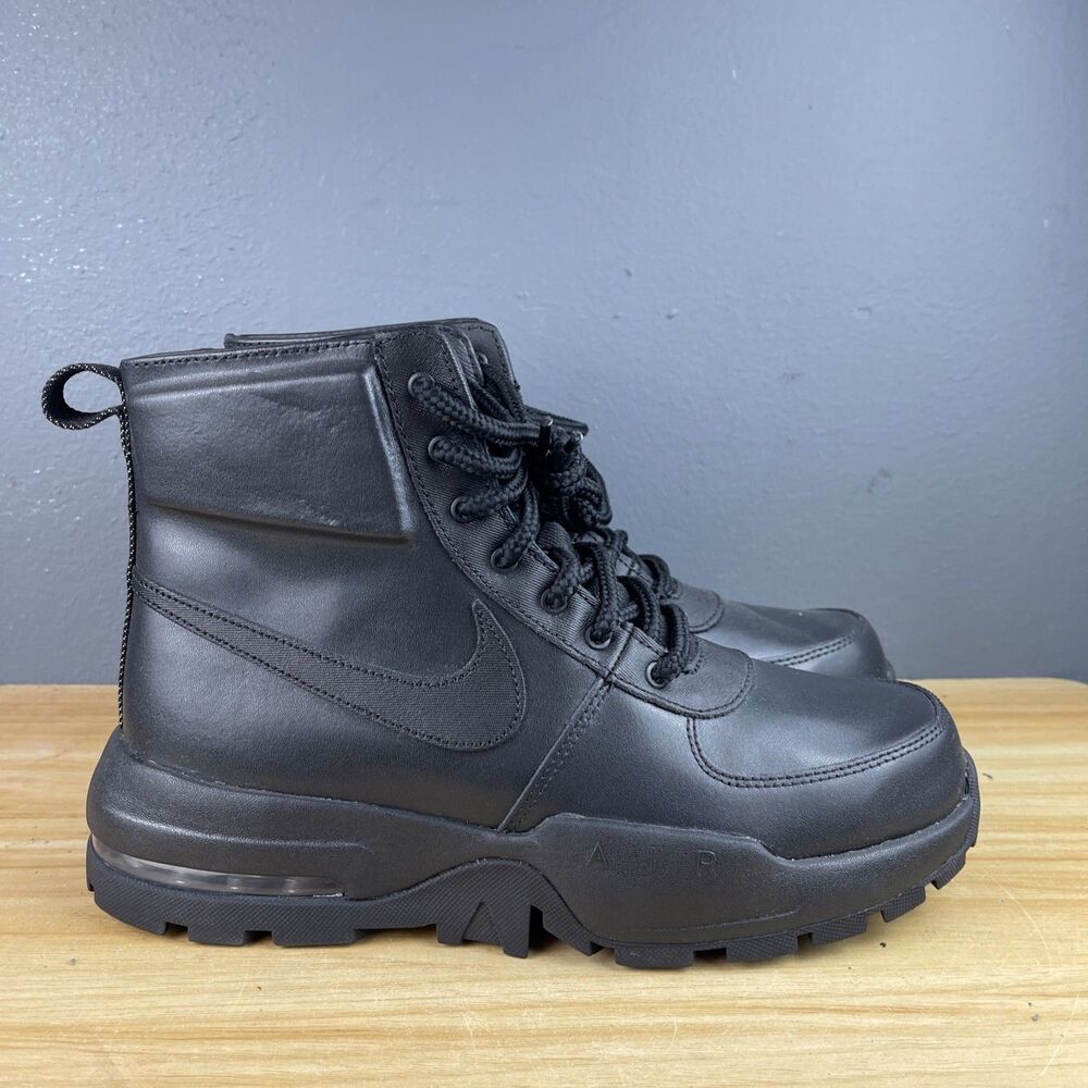 Nike Air Max Goaterra 2.0 Triple Black Mens 8.5 Shoes Ankle Boots DD5016-001